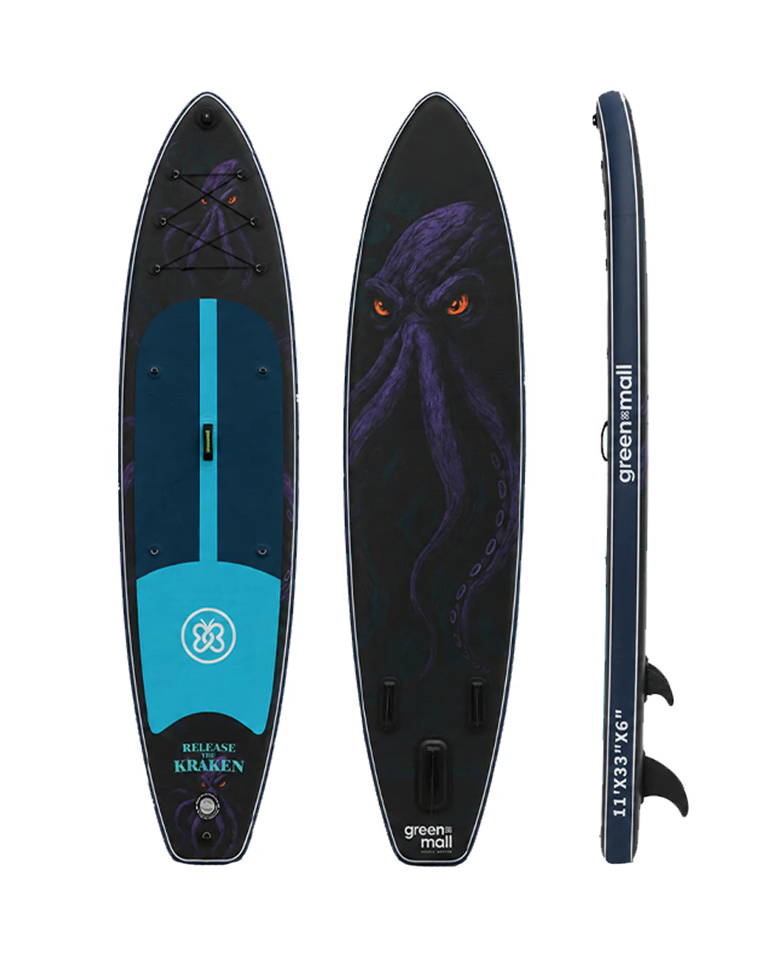 Adventure Set – Release The Kraken Şişme SUP Board / Paddle Board 330 cm