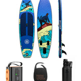 Adventure Set – Wave Fighter Şişme SUP Board / Paddle Board 335 cm