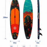Aloha Metal Şişme SUP Board / Paddle Board 330 cm — Görsel 3/6