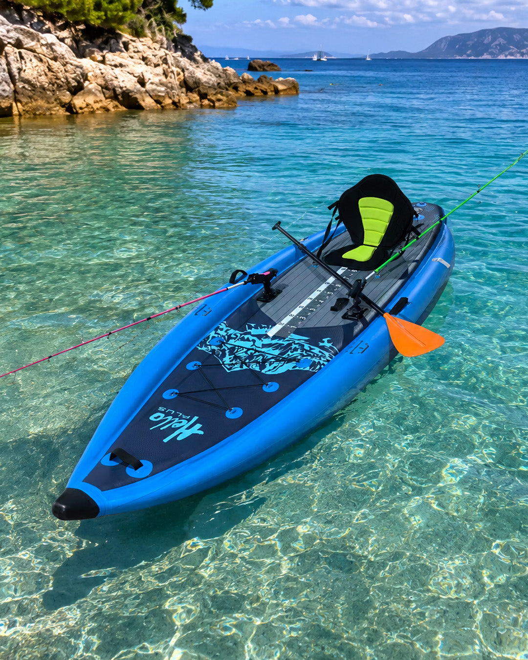 Angler Şişme Balıkçı SUP Board / Paddle Board 345 cm — Görsel 2/4