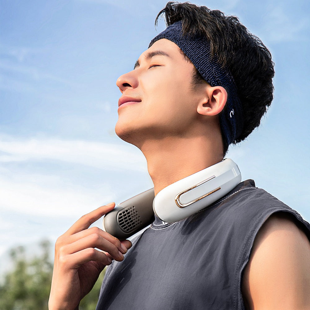 Neck Fan Boyun Fanı 2000 mAh Bej — Görsel 6/10