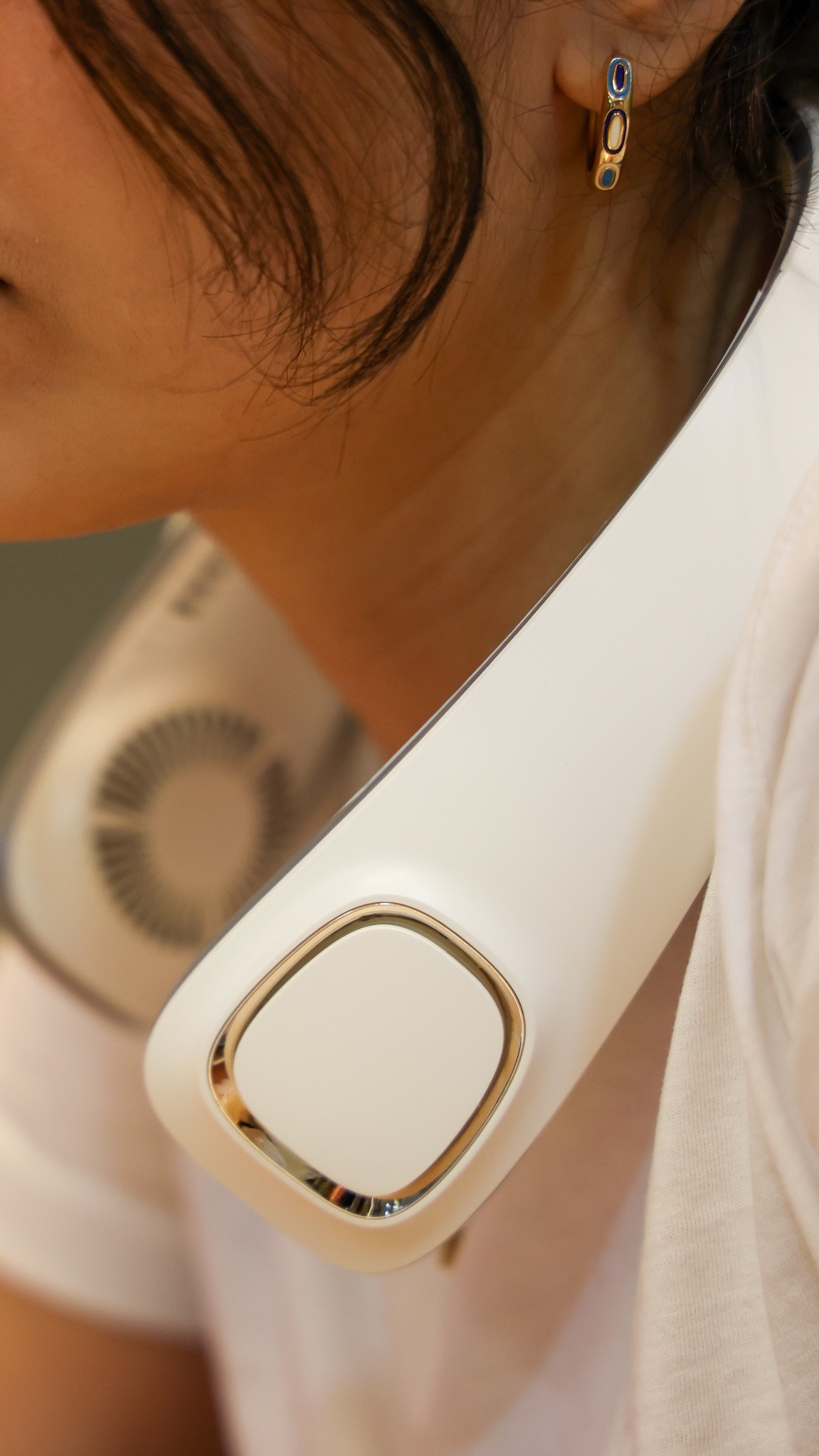 Neck Fan Boyun Fanı 2000 mAh Beyaz — Görsel 6/8