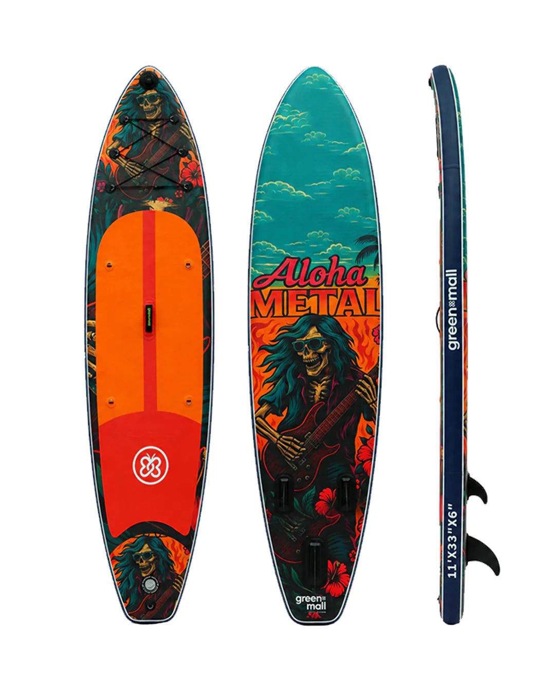 Explorer Set – Aloha Metal Şişme SUP Board / Paddle Board 330 cm