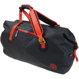 Jr Gear Roll Top Vinyl Duffel Su Geçirmez Spor Çanta 100 Litre-SİYAH-KIRMIZI