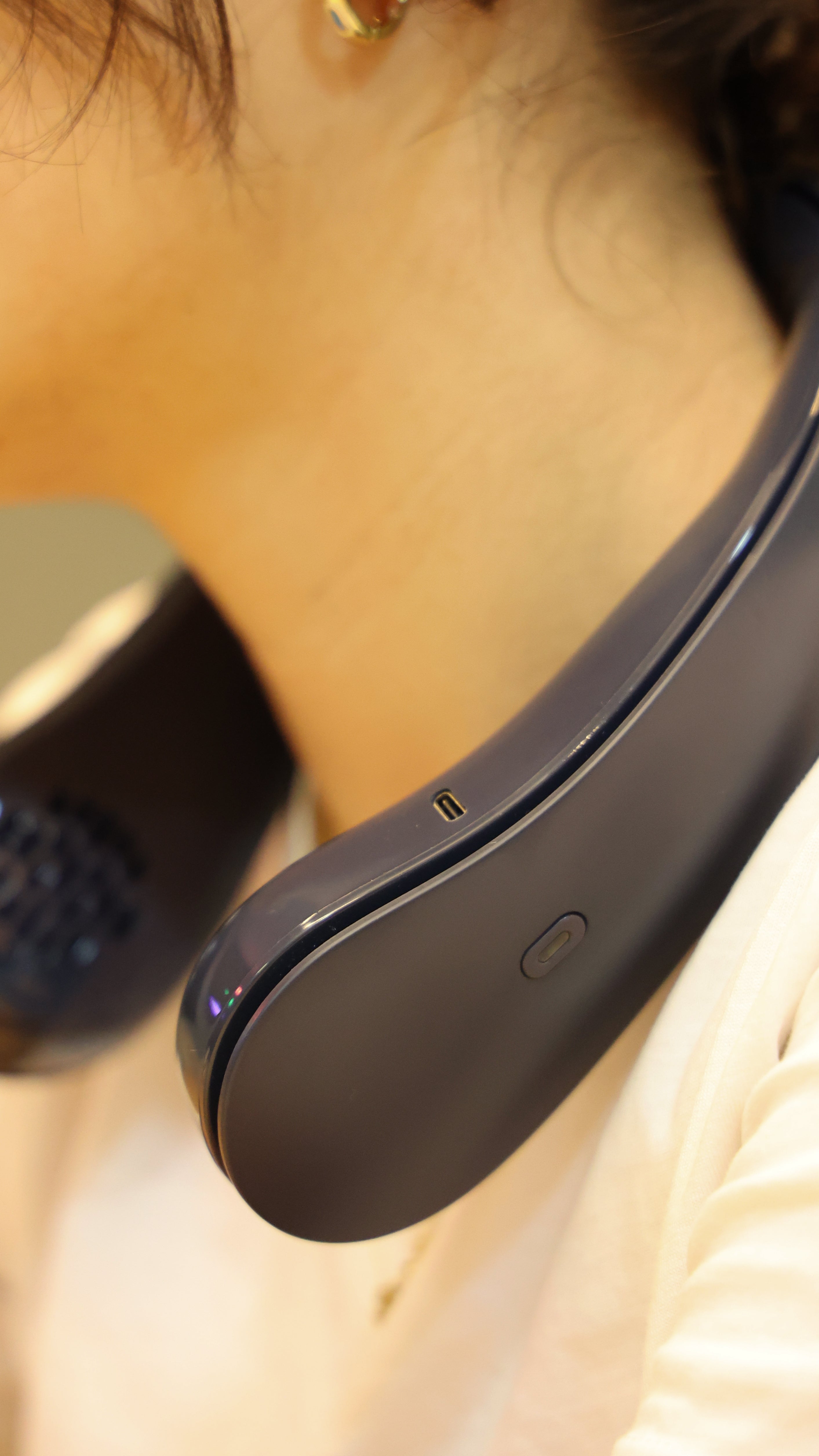 Neck Fan Boyun Fanı 2000 mAh Lacivert — Görsel 10/12