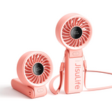Life 7 El Fanı & Masaüstü Fan 5000 mAh Pembe