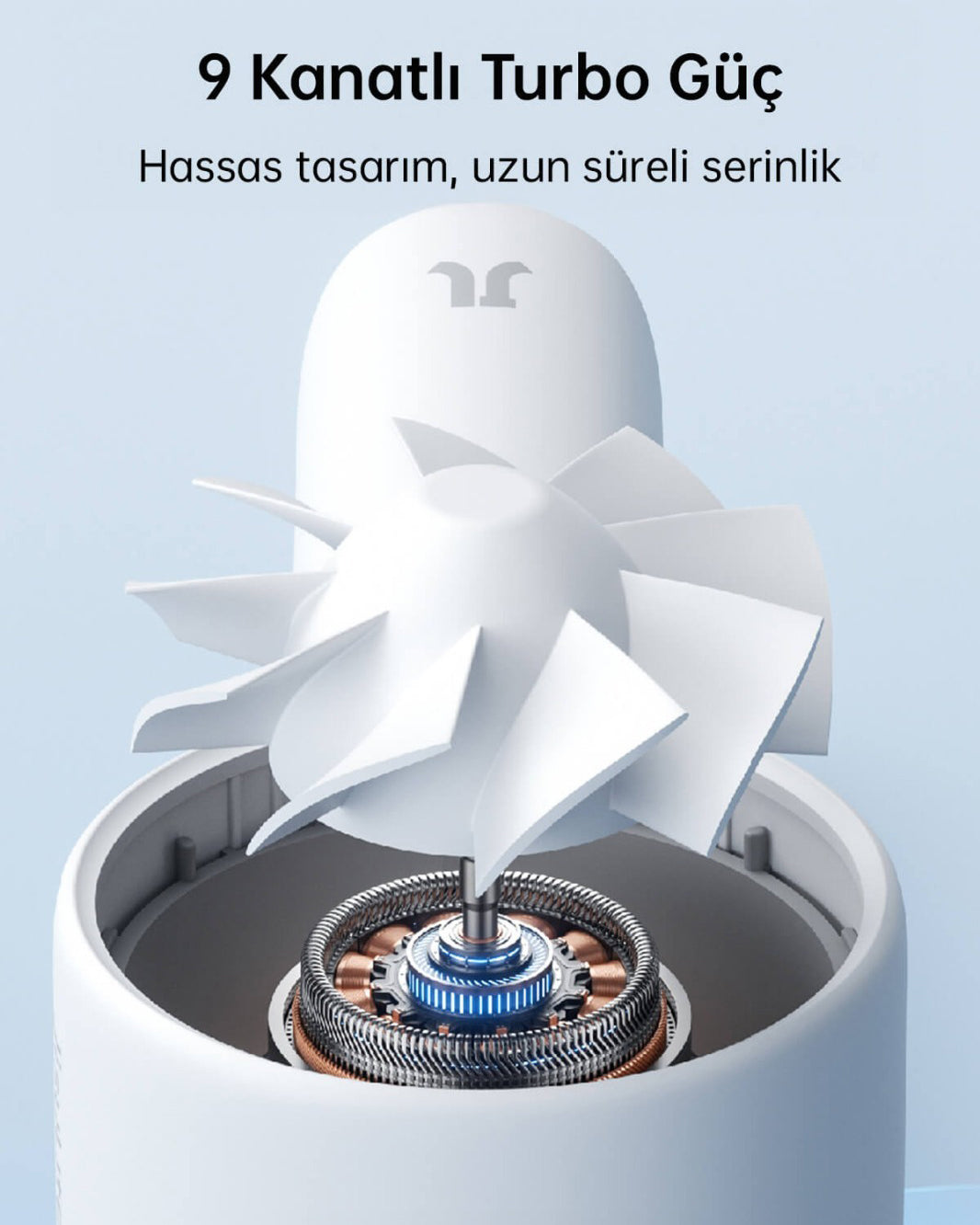 Life10 S El Fanı 5000 mAh Mavi
