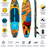 Macera Seti – Bondy Şişme SUP Board  Paddle Board 320 cm