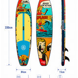 Poppy Şişme SUP Board / Paddle Board 330 cm — Görsel 3/6