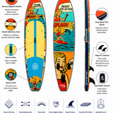Poppy Şişme SUP Board / Paddle Board 330 cm — Görsel 4/6