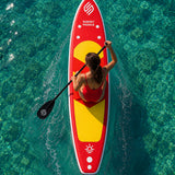 Starter Set – Crazy Fan Sarı Kırmızı Şişme SUP Board / Paddle Board 320 cm