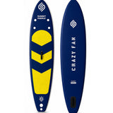 Starter Set – Crazy Fan Sarı Lacivert Şişme SUP Board / Paddle Board 320 cm