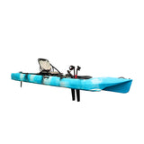 SUP Pro Tek Kişilik Pedallı Balıkçı Kanosu Mavi Kamuflaj — Görsel 1/8