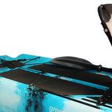 SUP Pro Tek Kişilik Pedallı Balıkçı Kanosu Mavi Kamuflaj — Görsel 5/8