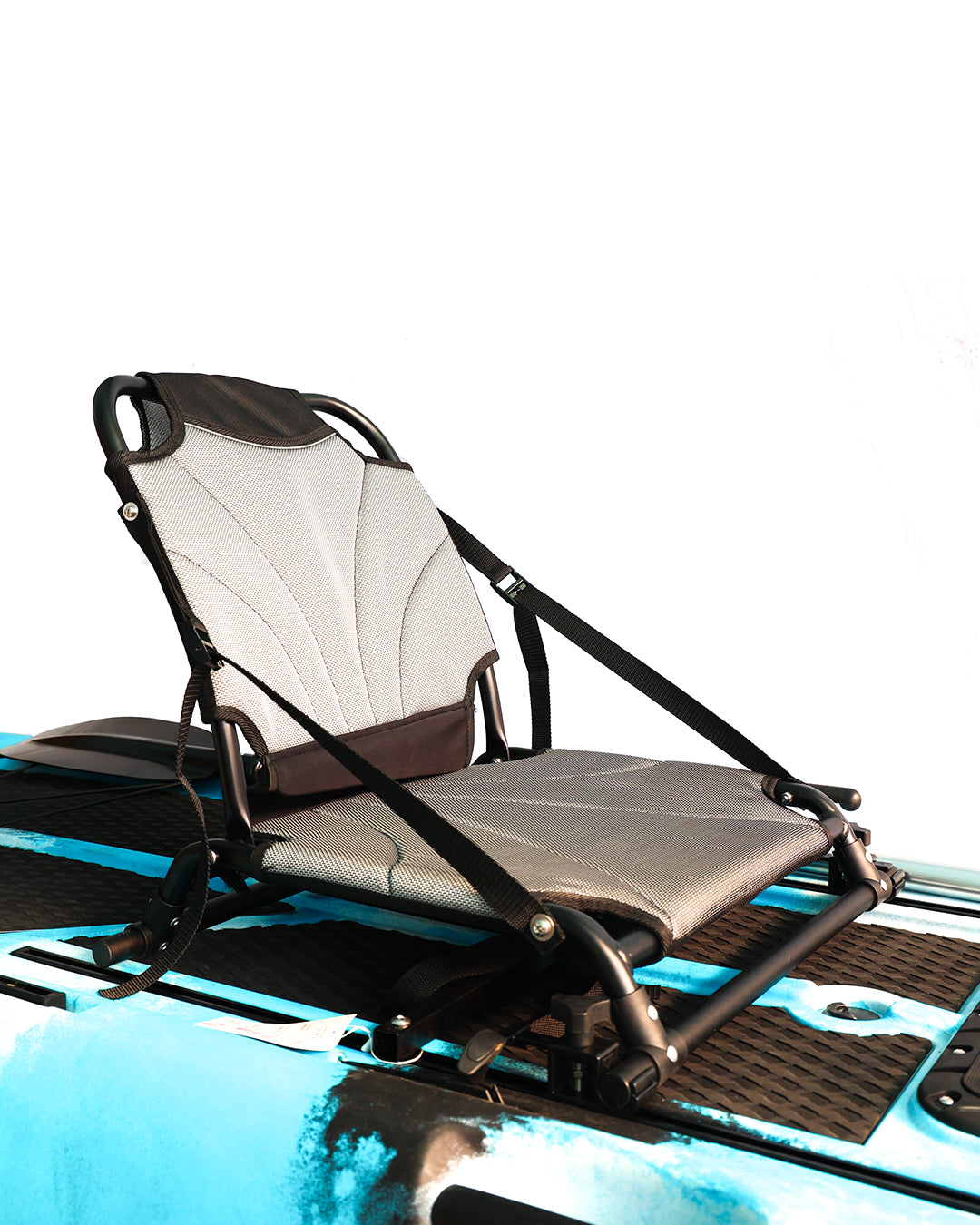 SUP Pro Tek Kişilik Pedallı Balıkçı Kanosu Mavi Kamuflaj — Görsel 8/8