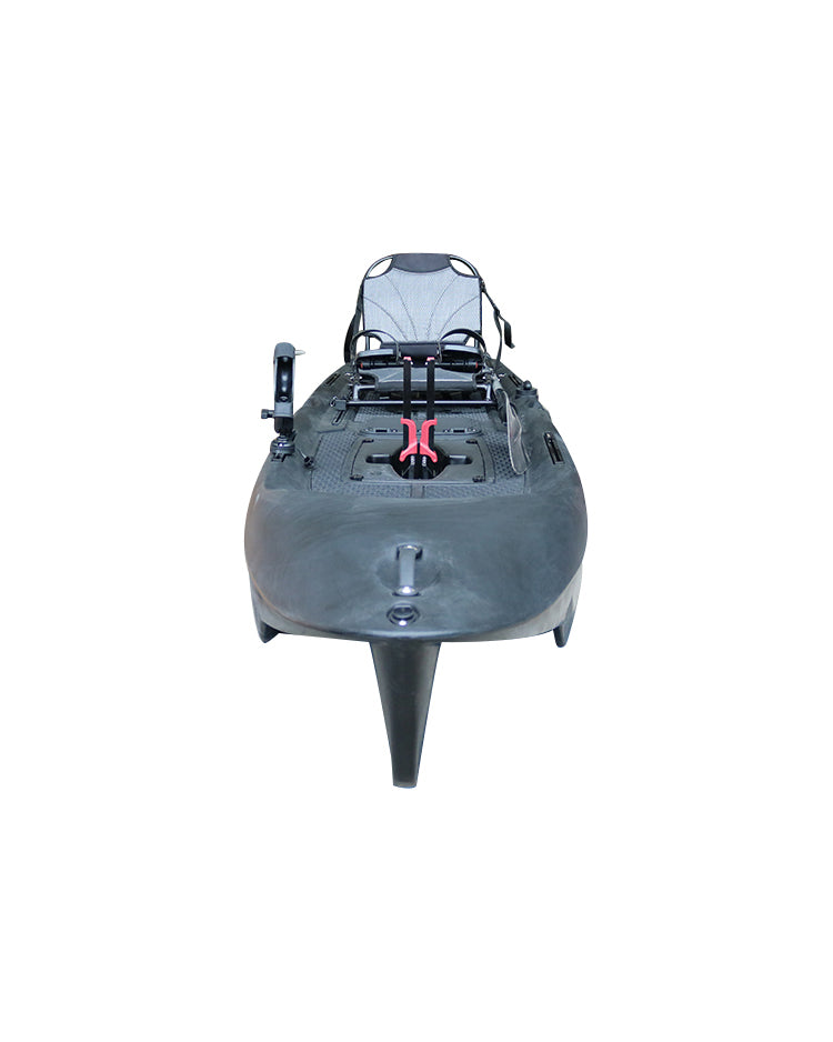 SUP Pro Tek Kişilik Pedallı Balıkçı Kanosu Siyah — Görsel 4/6