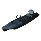 Sup Pro Tek Kişilik Pedallı Balıkçı Kanosu Siyah Seti