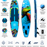 Turtle Şişme SUP Board / Paddle Board 320 cm — Görsel 4/6