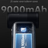 Ultra 2 El Fanı Fener 9000 mAh Kahverengi