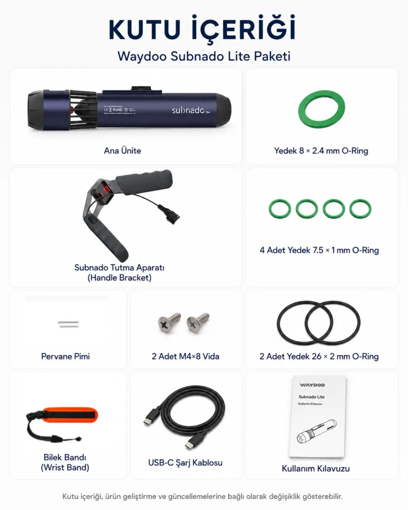 Waydoo Subnado Lite V2.0 Elektrikli Deniz Scooterı