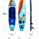 Wind Catcher Şişme SUP Board / Paddle Board 330 cm — Görsel 3/6