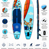 Wind Catcher Şişme SUP Board / Paddle Board 330 cm — Görsel 4/6